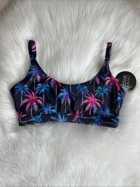Moana Bikini Lost Palms Singlet Top Size Medium